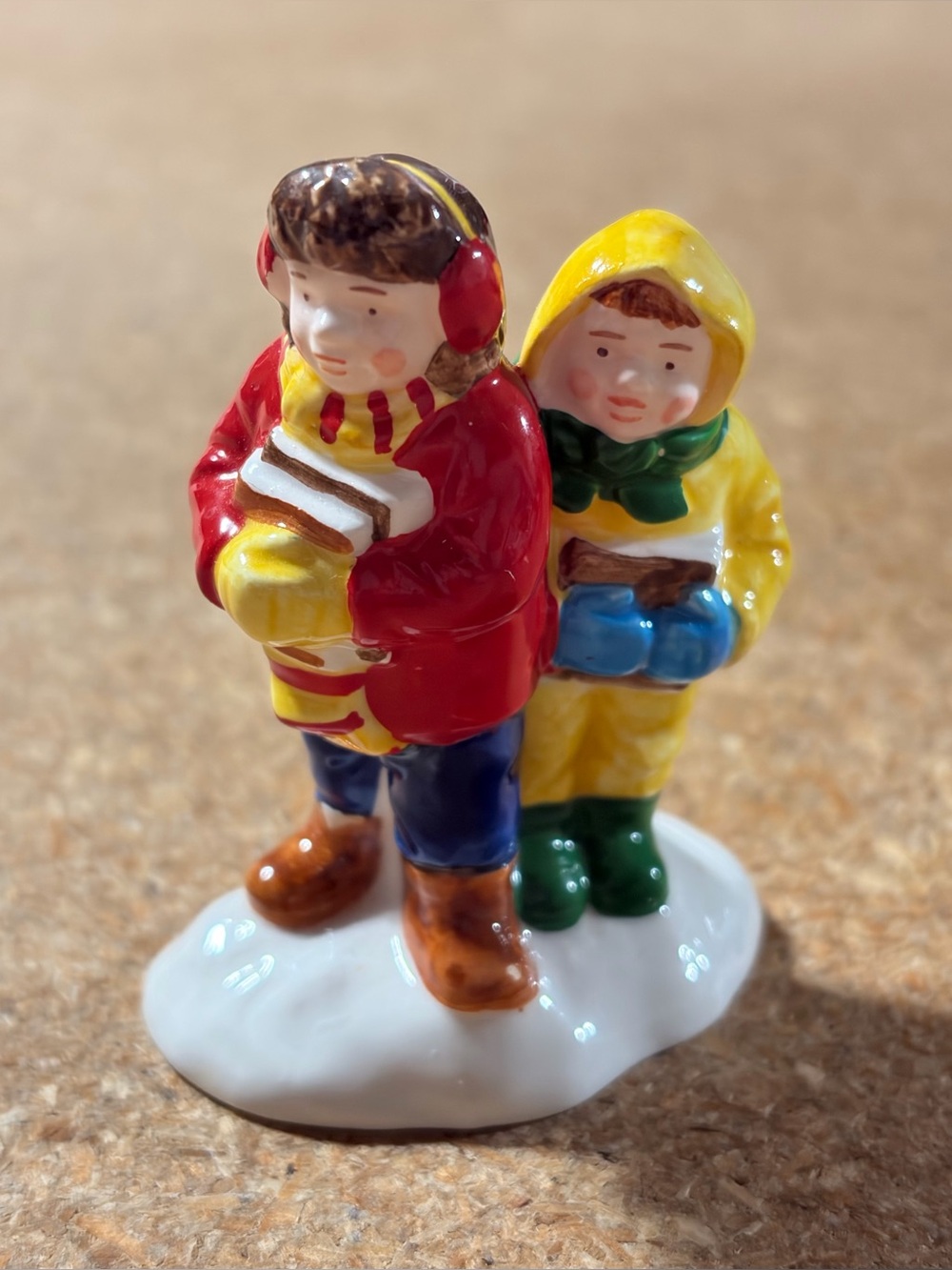 Department 56 Original Snow Village Safety Patrol School Children Figurine